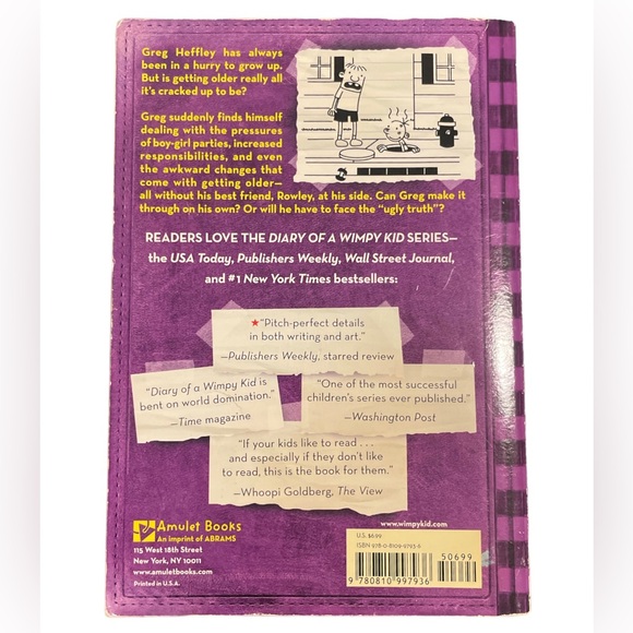 Diary of a Wimpy Kid: The Ugly Truth by Jeff Kinney - Picture 2 of 3
